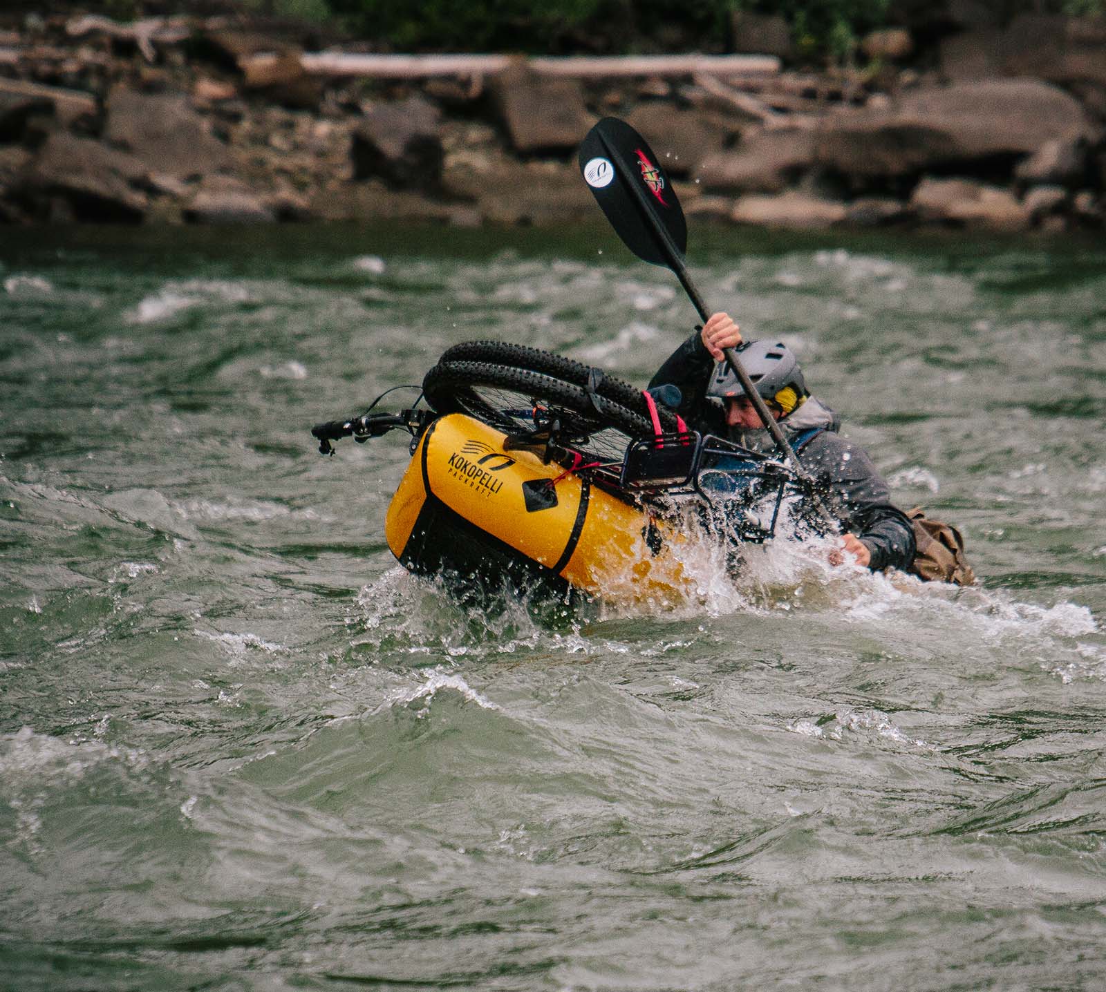 Bikerafting the American West - Class III on Arkansas - Browns Canyon