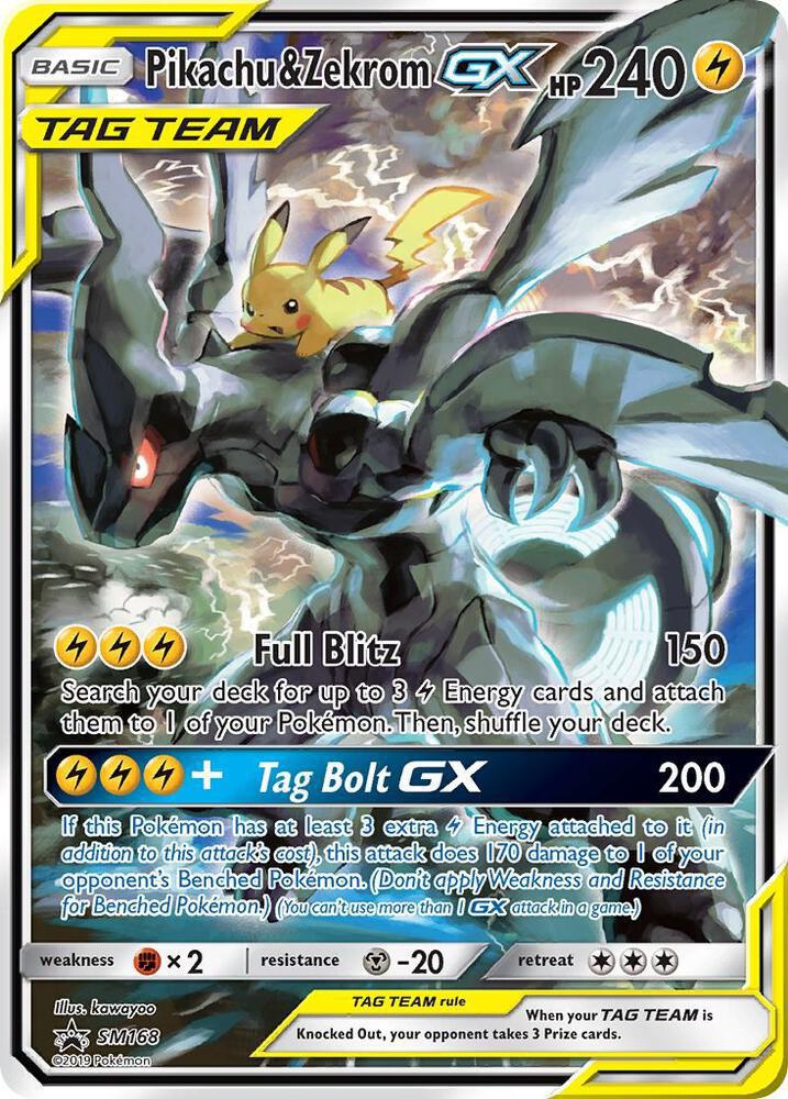 Pikachu & Zekrom GX - SM Promos (SMP)