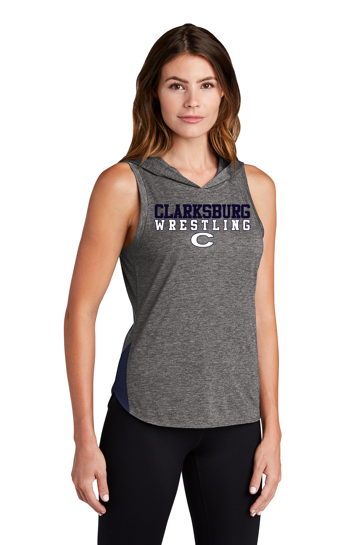CSAWrestling-Tri-Blend Wicking Draft Tee (Ladies)