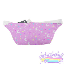 Load image into Gallery viewer, Starry Glitter Pink Fanny Pack Bag [made to order]
