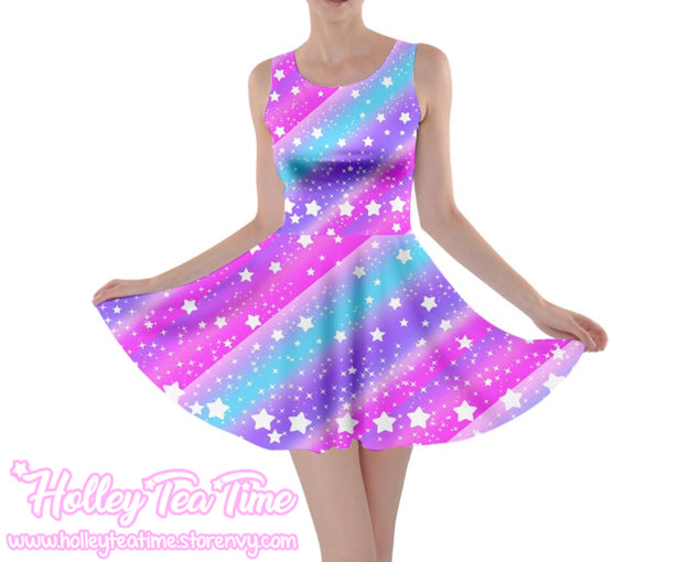 Galactic wish skater dress [made to order]