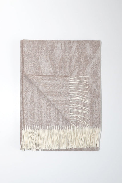 Grey & Sand Alpaca Throw Blanket  Ethically Crafted in Peru – The