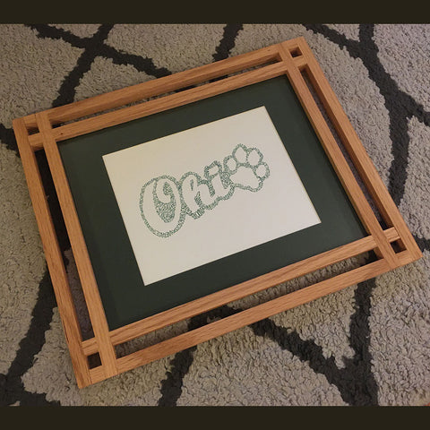 Picture Frame on a carpet