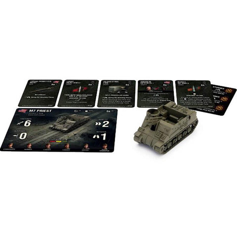 WORLD OF TANKS MINIATURES GAME: WAVE 8 TANK: AMERICAN (M7 PRIEST) – Blogs Hobby  Shop