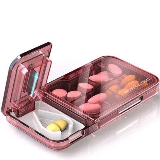 Medicine Storage Box with Cutter