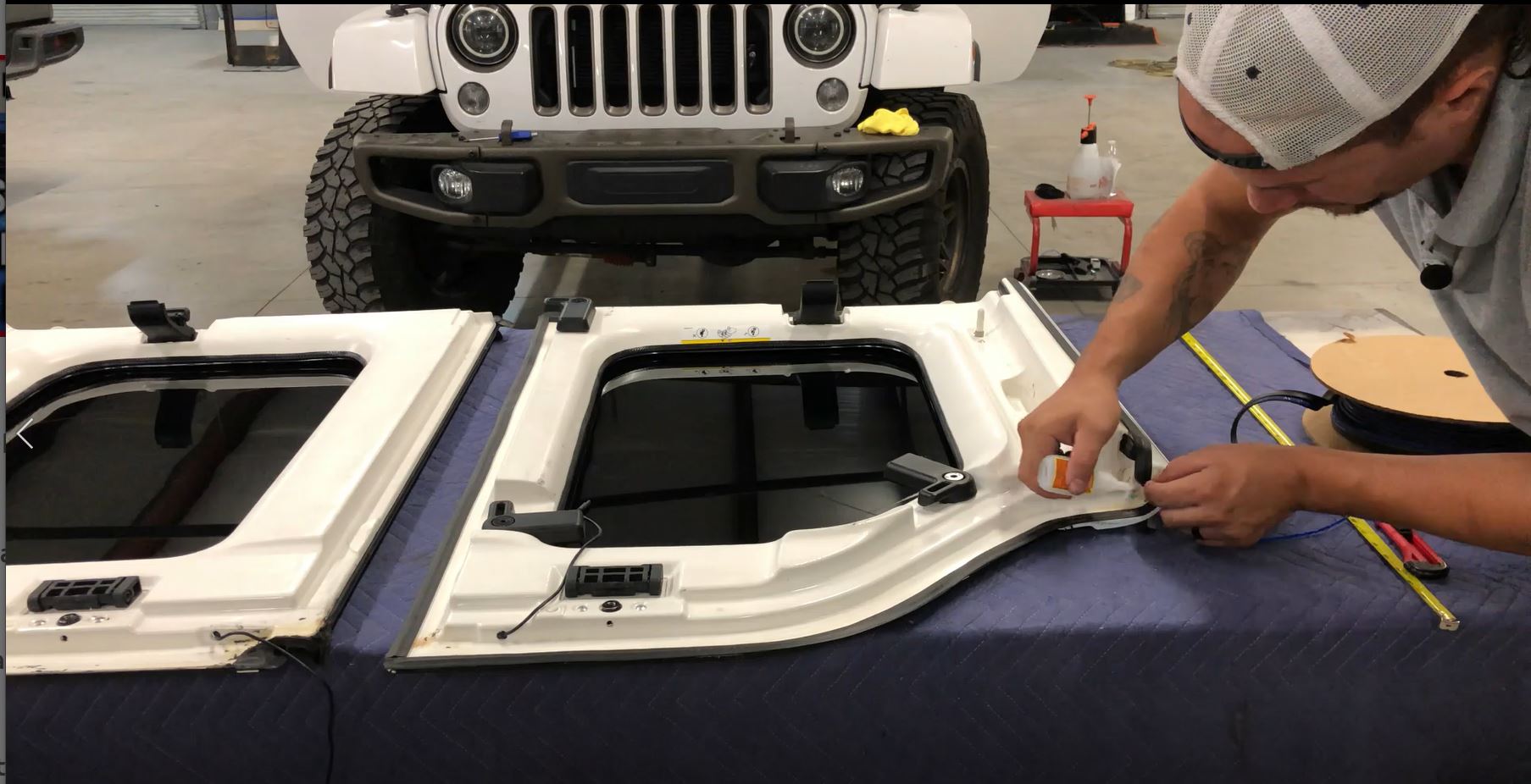 How to fix Jeep Wrangler water leak. – JEEP LEAK FIX