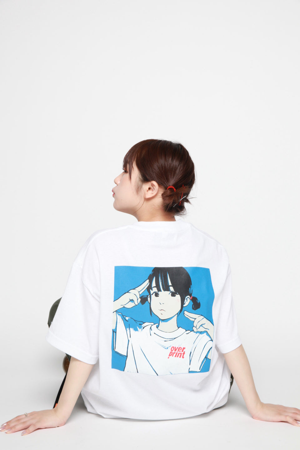 overprint 古塔つみ ロングスリーブ - Tシャツ