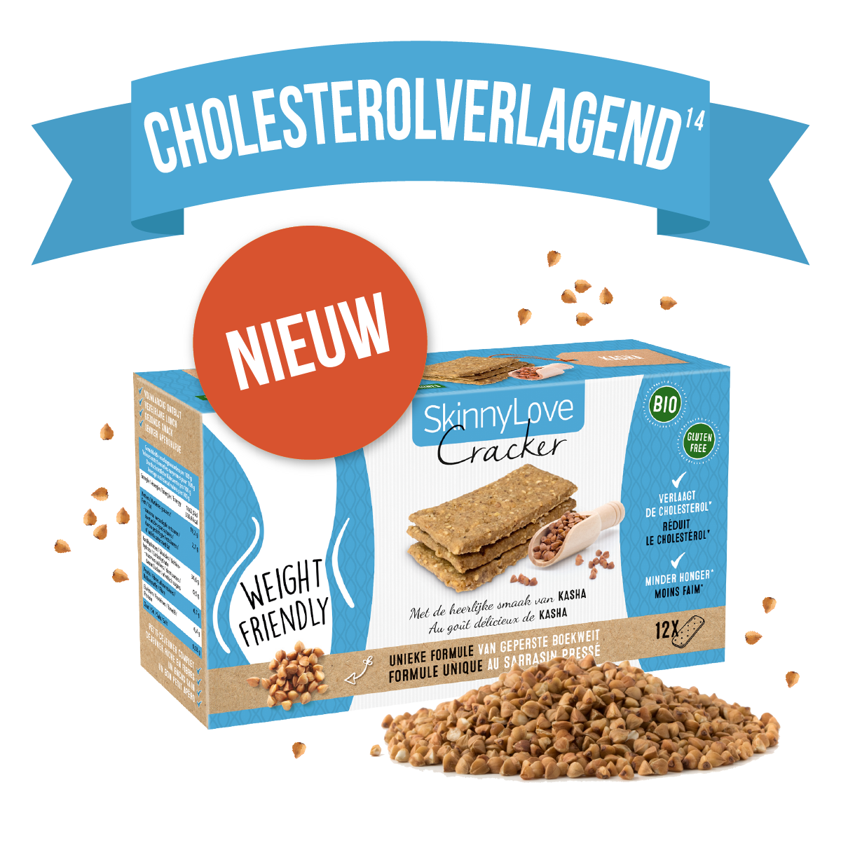 SkinnyLove Cracker | Kasha | incl. gratis coaching