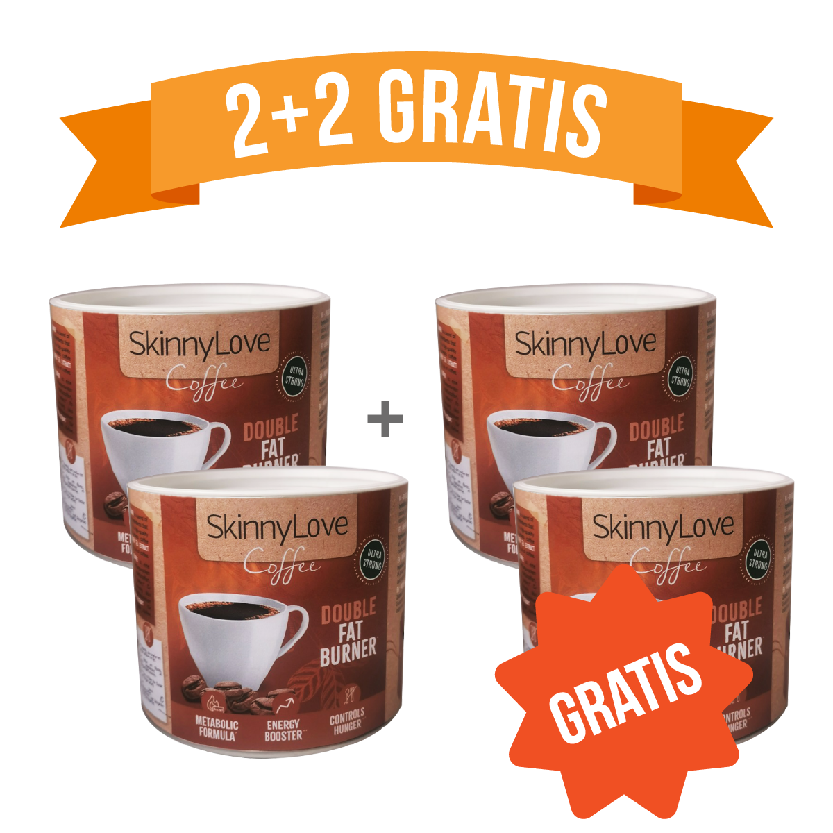 SkinnyLove Coffee 2+2 GRATIS