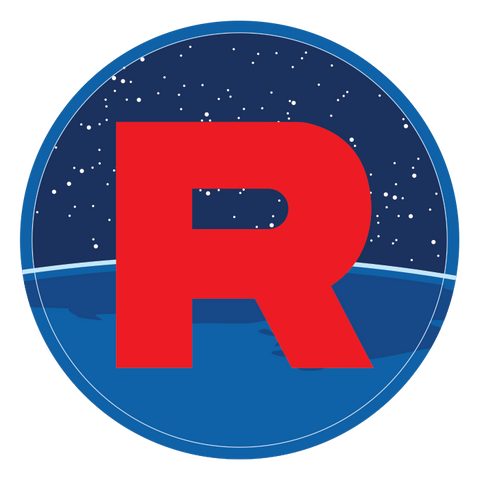 team rocket sticker burubado