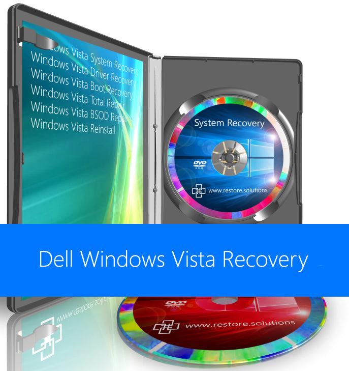 Dell Windows Vista System Recovery Restore Reinstall Boot Disc Dvd Usb Restore Solutions