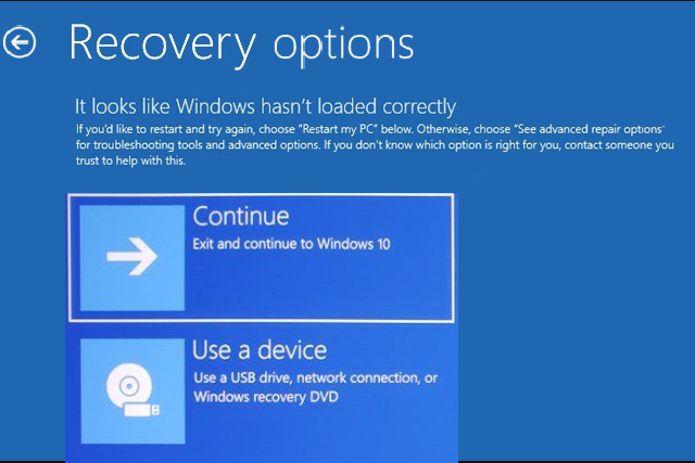 hp recovery partition windows 10