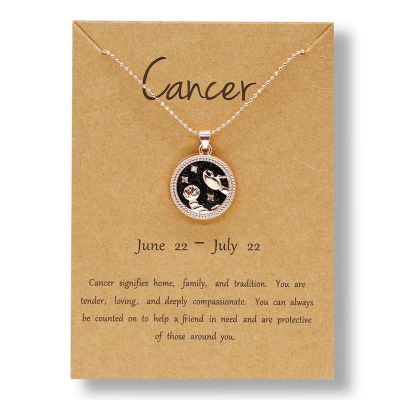 The Cancer Constellation Coin Necklace | SPARROW