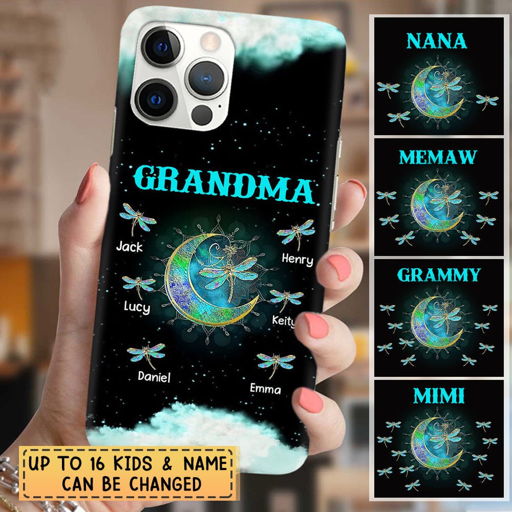 Blessed to be called Nana, Mommy, Auntie Heart Kids Personalized Phone -  nany_shops