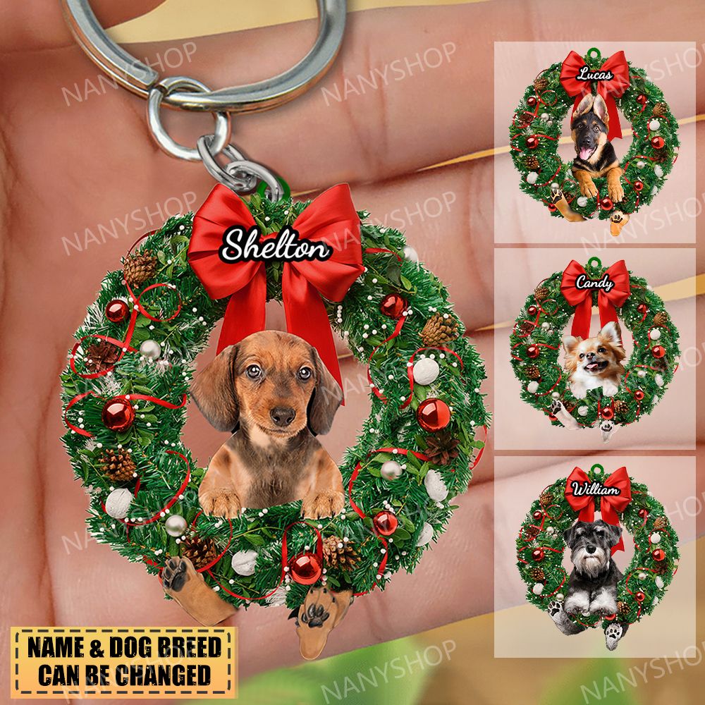 Personalized Dog Sleeping In A Tiny Cup Christmas Holiday-Two Sided Or -  nany_shops
