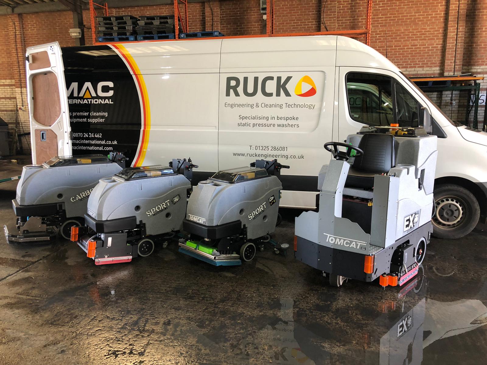 Ruck Engineering Supplying Cleaning Machines throughout the North East