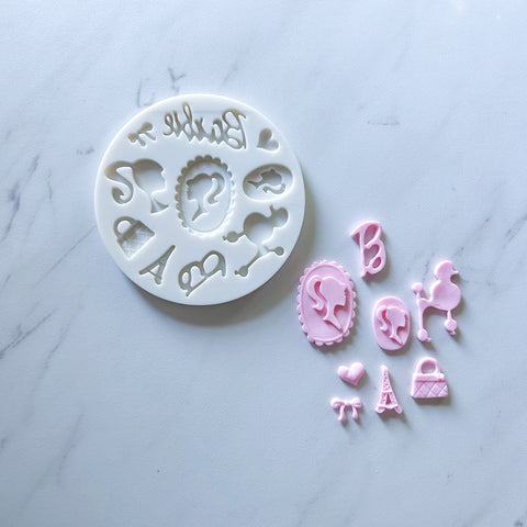 BARBIE SILHOUETTE MOLD – ItWasAllADreamShop