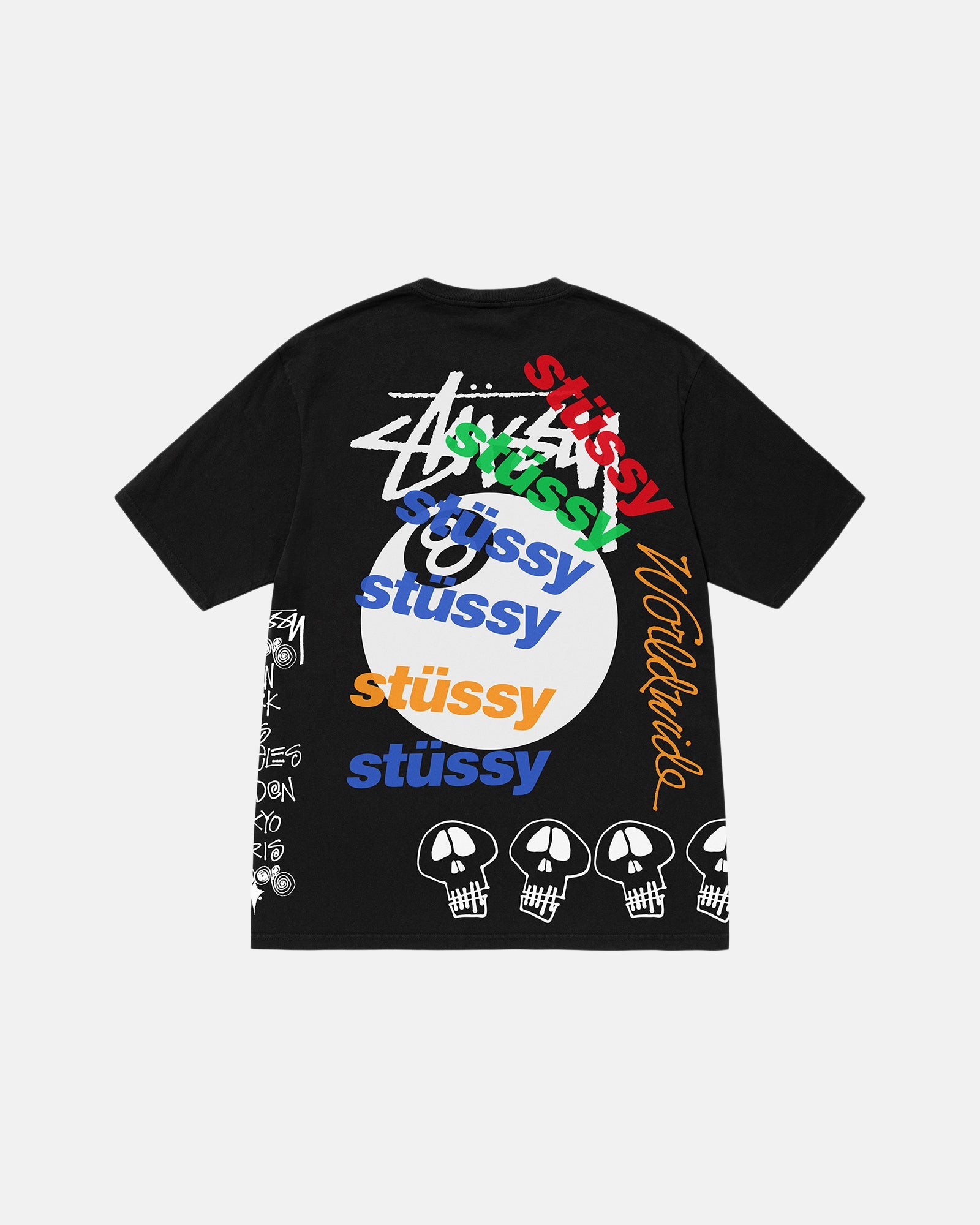 高速配送 STUSSY TEST STRIKE PIGMENT DYED Tシャツ ① Tシャツ