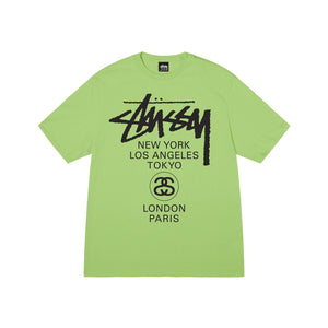 送料0円】 【新品】stussy 22aw トレーナー world スウェット tour