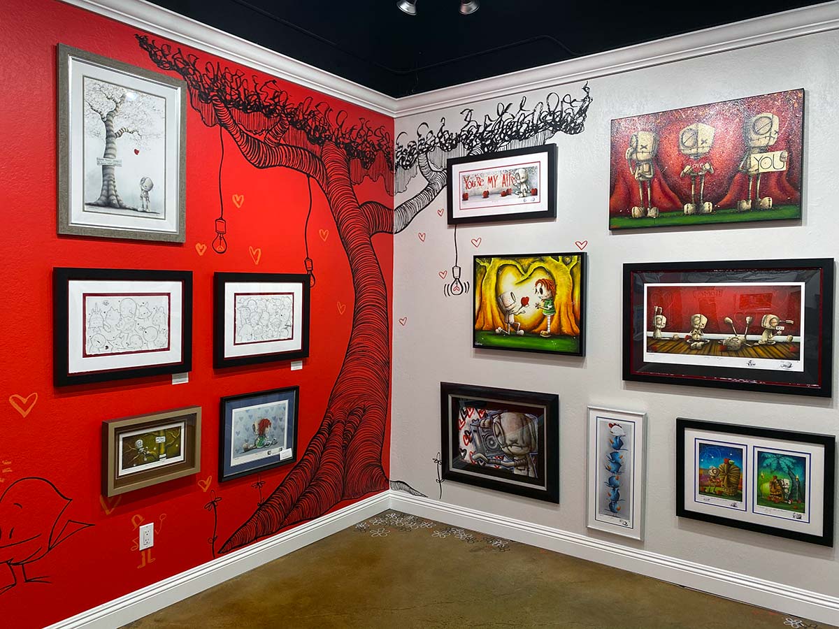 Inside Fabio Napoleoni Gallery