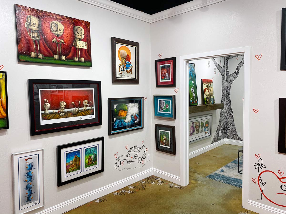 Inside Fabio Napoleoni Gallery