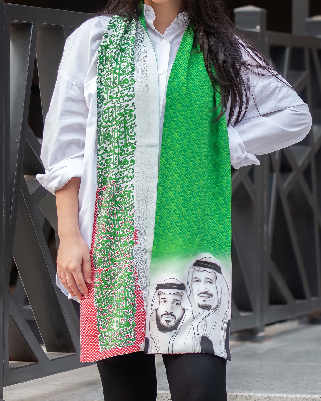 Kuwait Monogram Jacket - Women/Girls – Fabrics By Muna