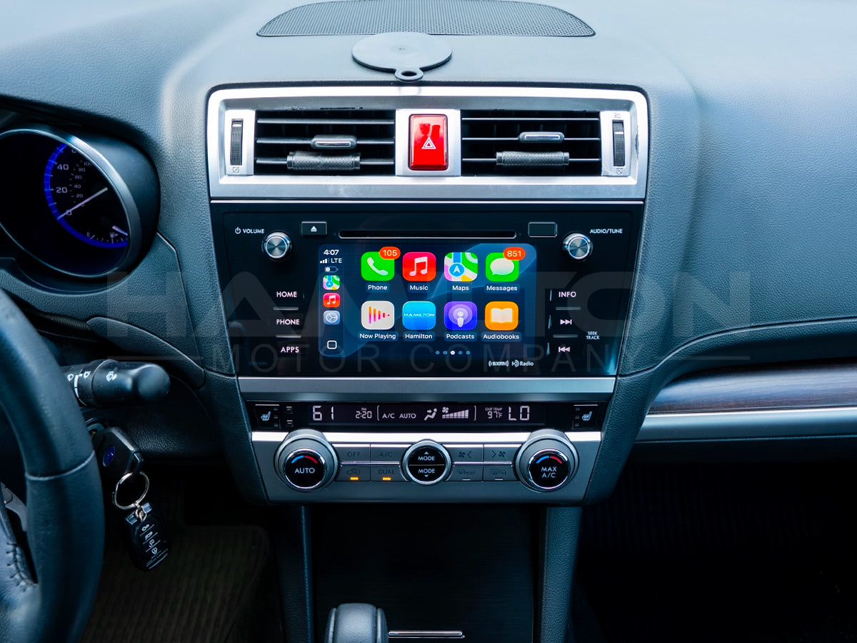 2015-2017 Subaru Legacy Hamilton Upgrade Kit for CarPlay® and Android Auto™