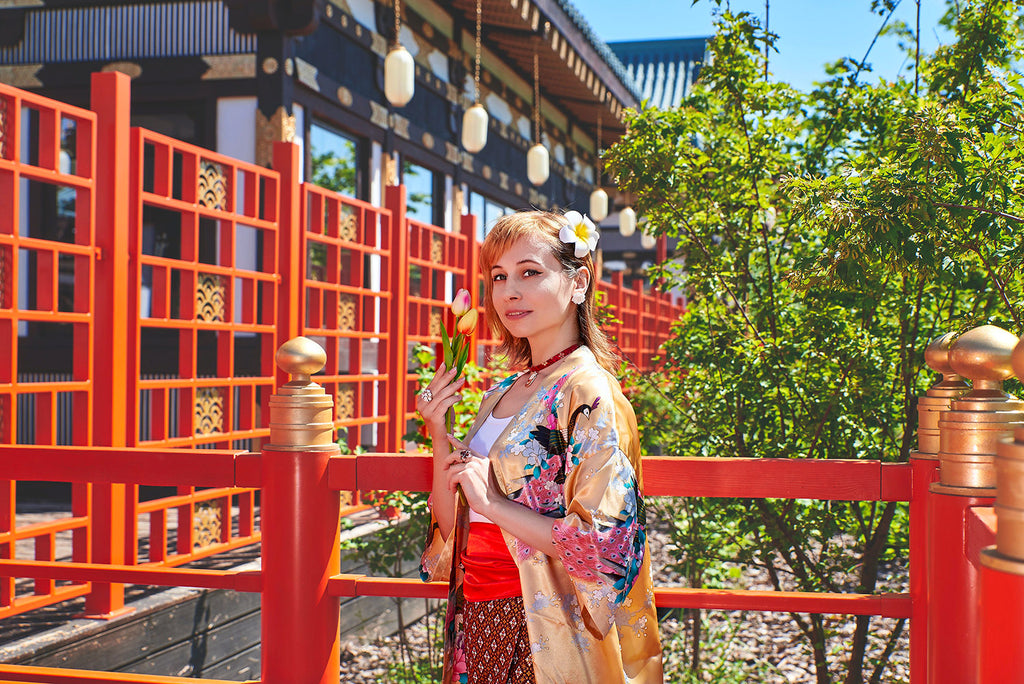 Kimono Coloré Femme