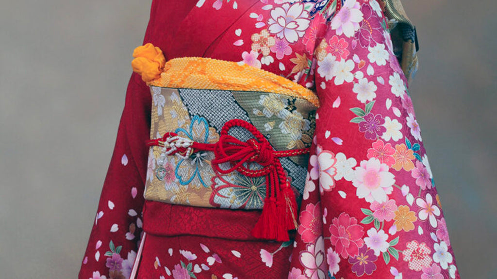 Type de Kimono Furisode pour Femme