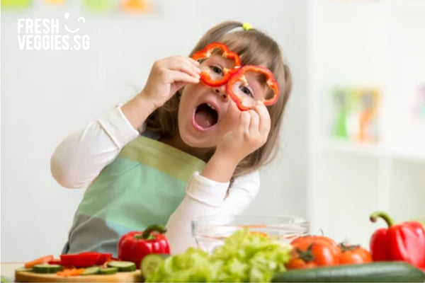 Fresh Veggies SG Fresh Vegetables Online Delivery in Singapore  - 10 Tips to get your kid(s) to eat more vegetables