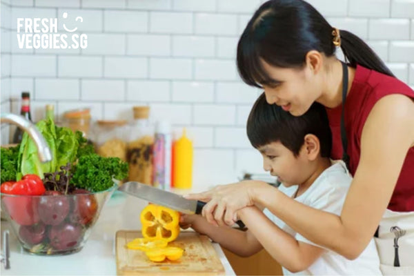 Fresh Veggies SG Fresh Vegetables Online Delivery in Singapore  - 10 Tips to get your kid(s) to eat more vegetables