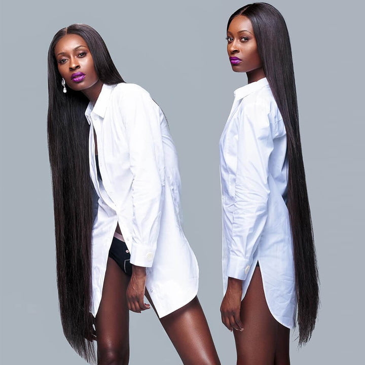 HJ Weave Beauty Long Hair Series Virgin Human Hair Straight Bundle Deal