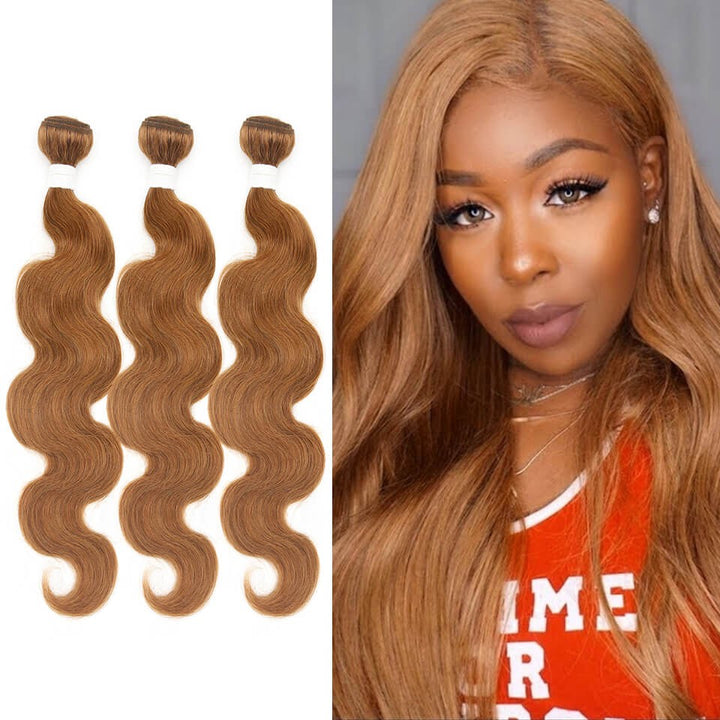 HJ Weave Beauty #30 Colored Virgin Hair Body Wave Bundle Deal