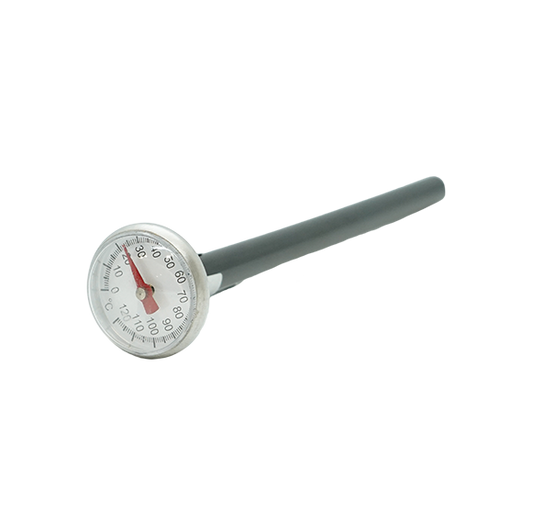 Milk Frothing Thermometer  150mm Probe 28mm Dial – Aitkens