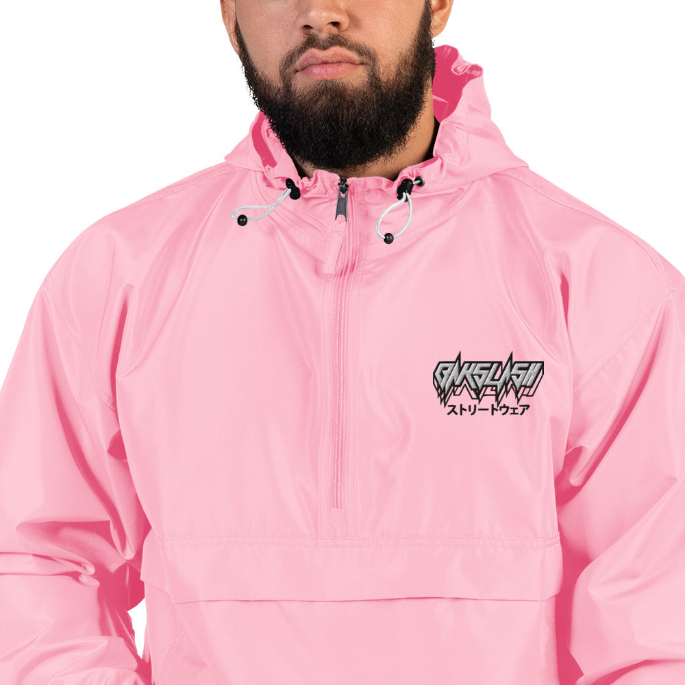 pink champion windbreaker