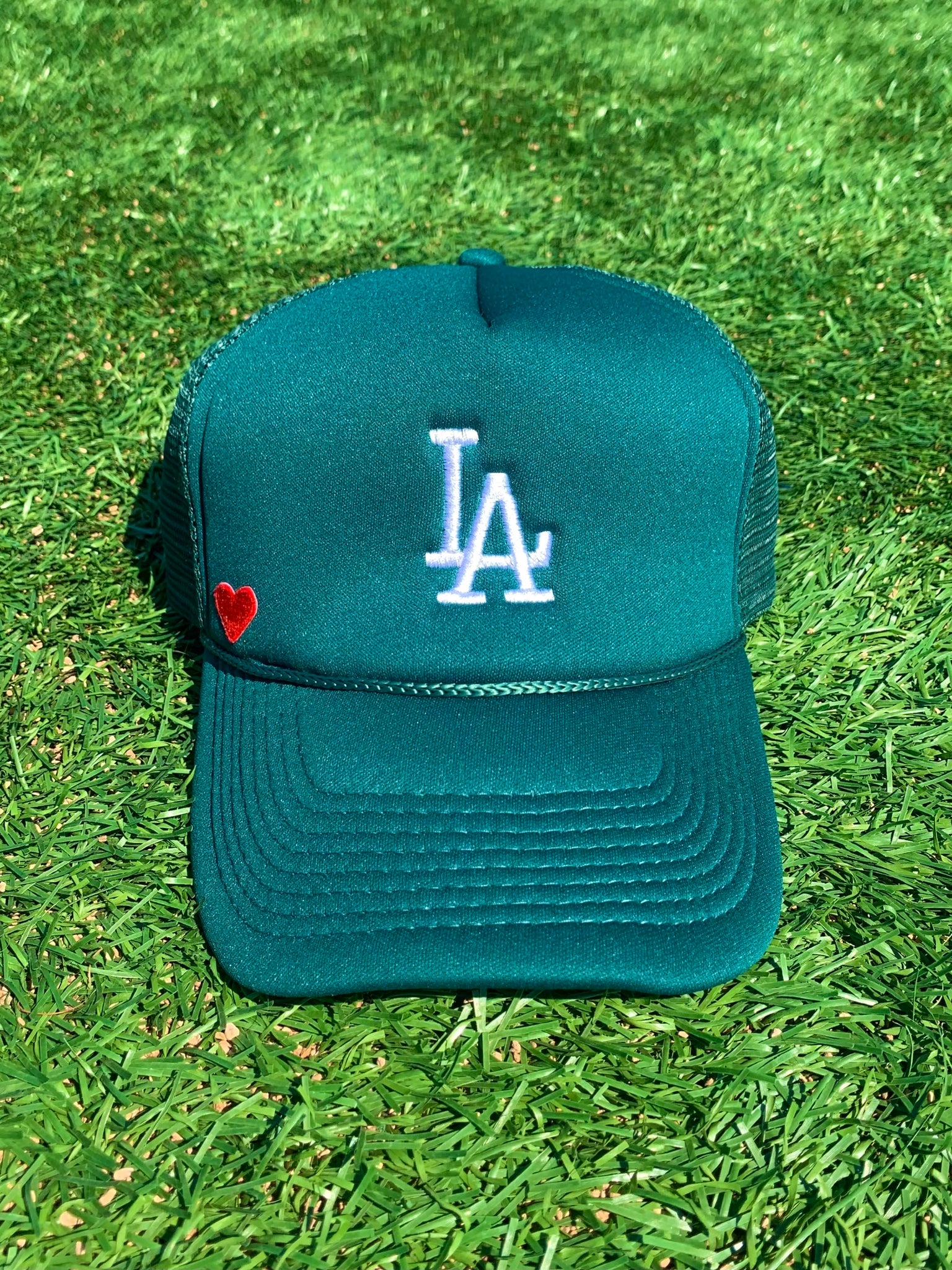 forest green la dodgers hat