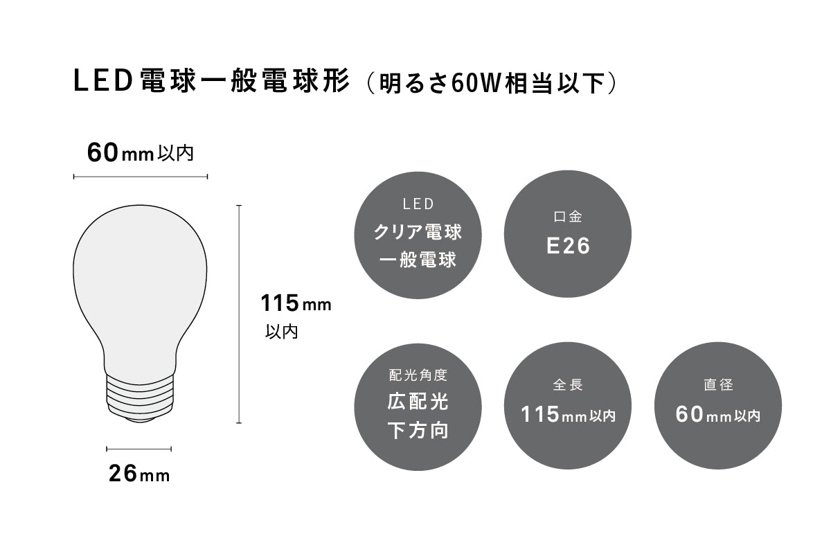 Spot Lightの電球スペック