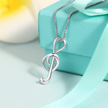 tiffany musical note necklace