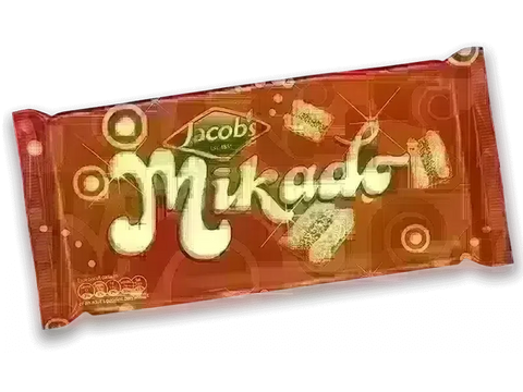 Packet of Jacob's Mikado biscuits
