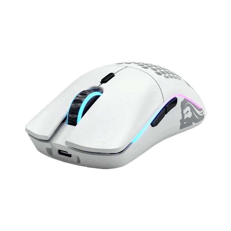 Glorious Model O Wireless Matte White Gaming Mouse | GLO-MS-OW-MW