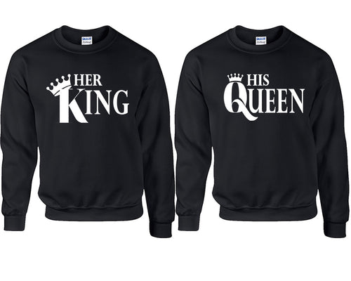 Couple's Prints - Her King. His Queen