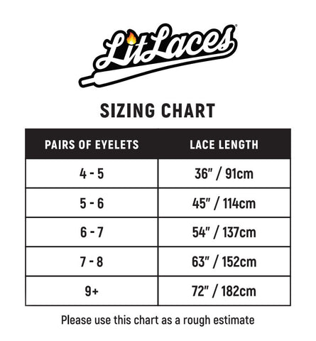 SIZING GUIDE — LitLaces®