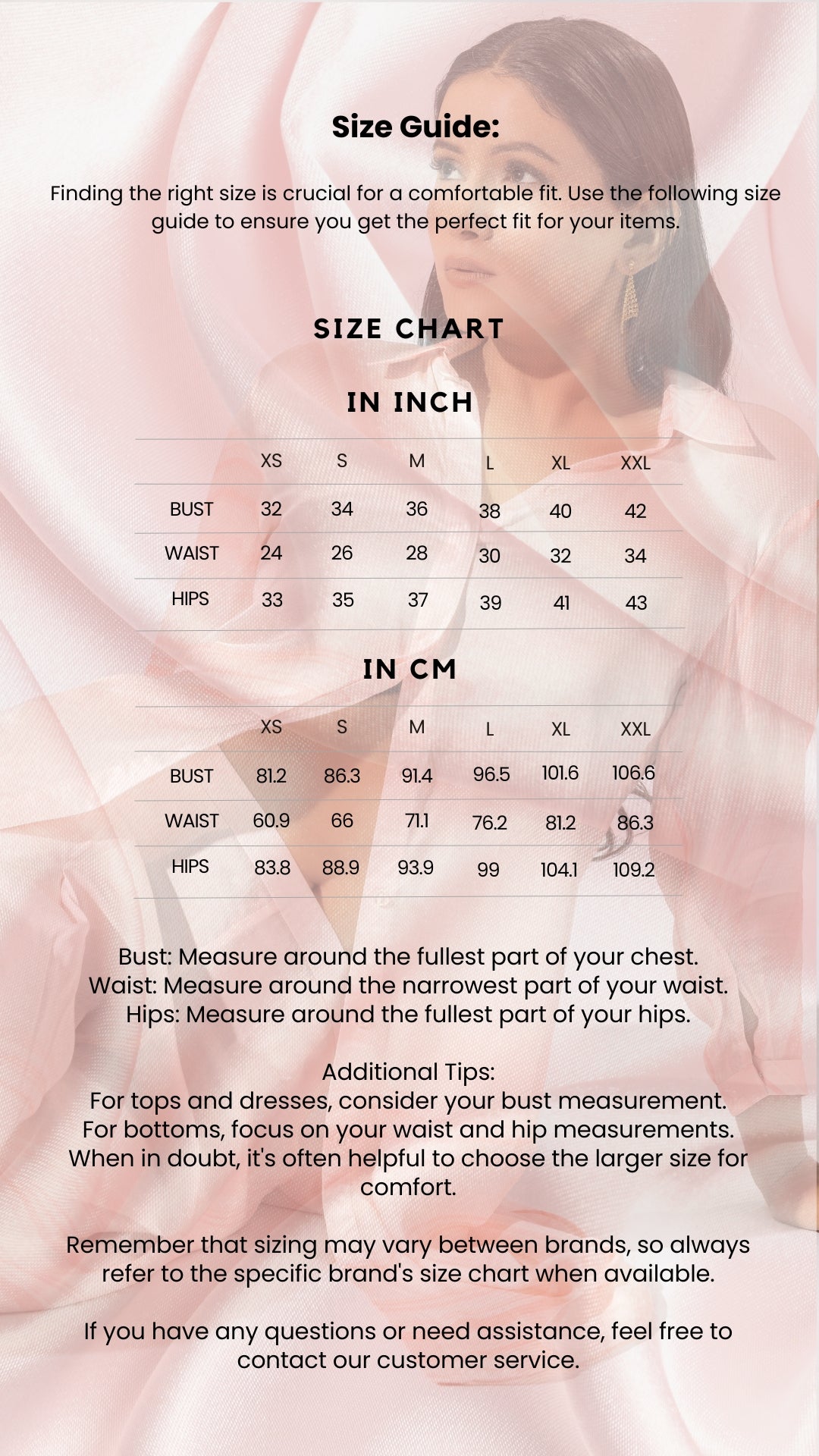 Thee Modern Roots Size Chart