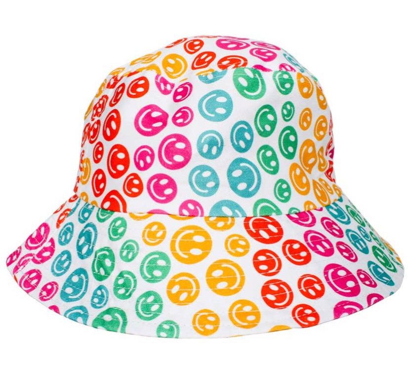 Ladies Bucket Hat Lattice Print Brown/Multicolor – Jewelry Bubble