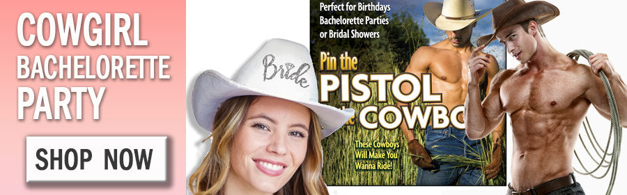 Cowgirl Bachelorette Party Supplies