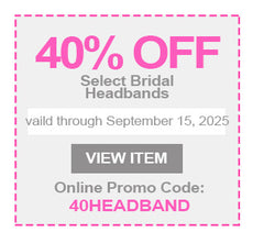 40% Off Bachelorette Headbands and Tiaras
