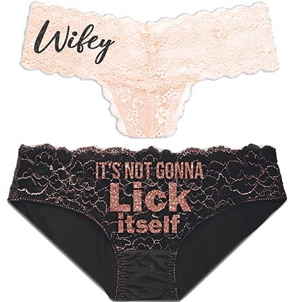 To Have & To Hold Cheeky Panty, Bride Underwear