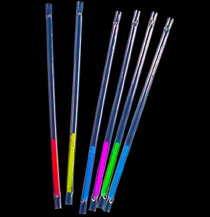 Rainbow Glowing Naughty Straws