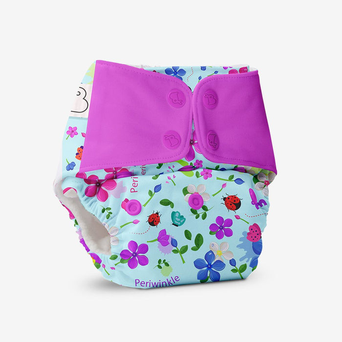 Periwinkle Cloth Diapers - Freesize UNO | 3m - 3y