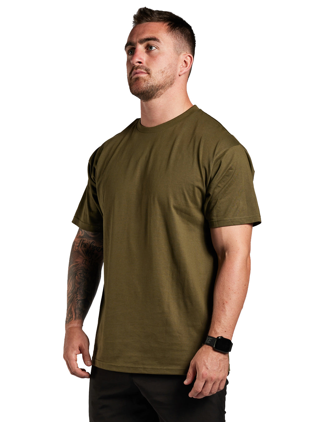 TacSource 100% Cotton Loose Fit Undergear Tee - 2